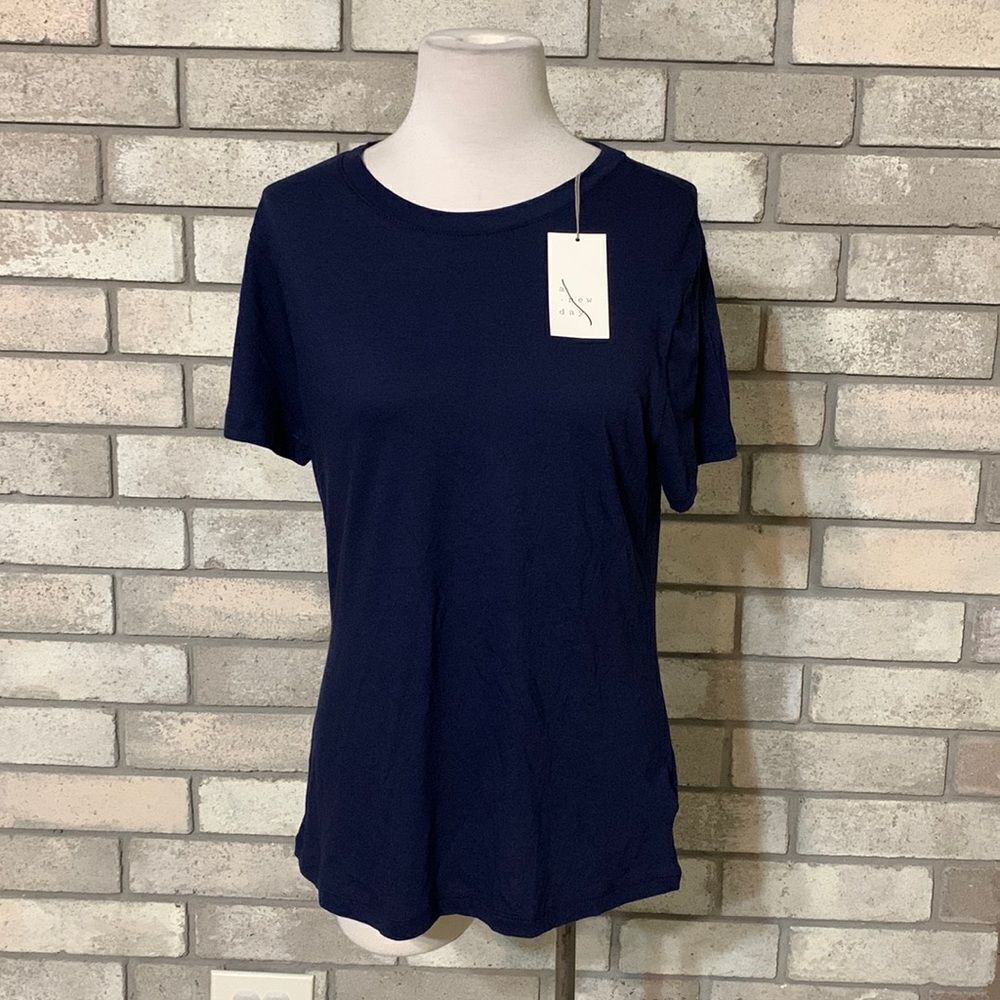 3for$20 NWT a new day shirt medium dark blue